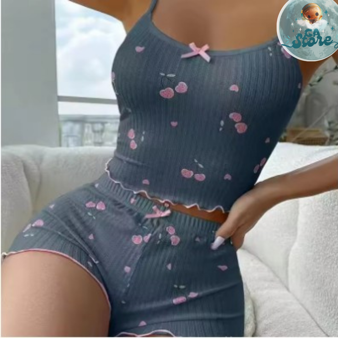 Pijamas Conjunto CherryDream Sexy Mujer