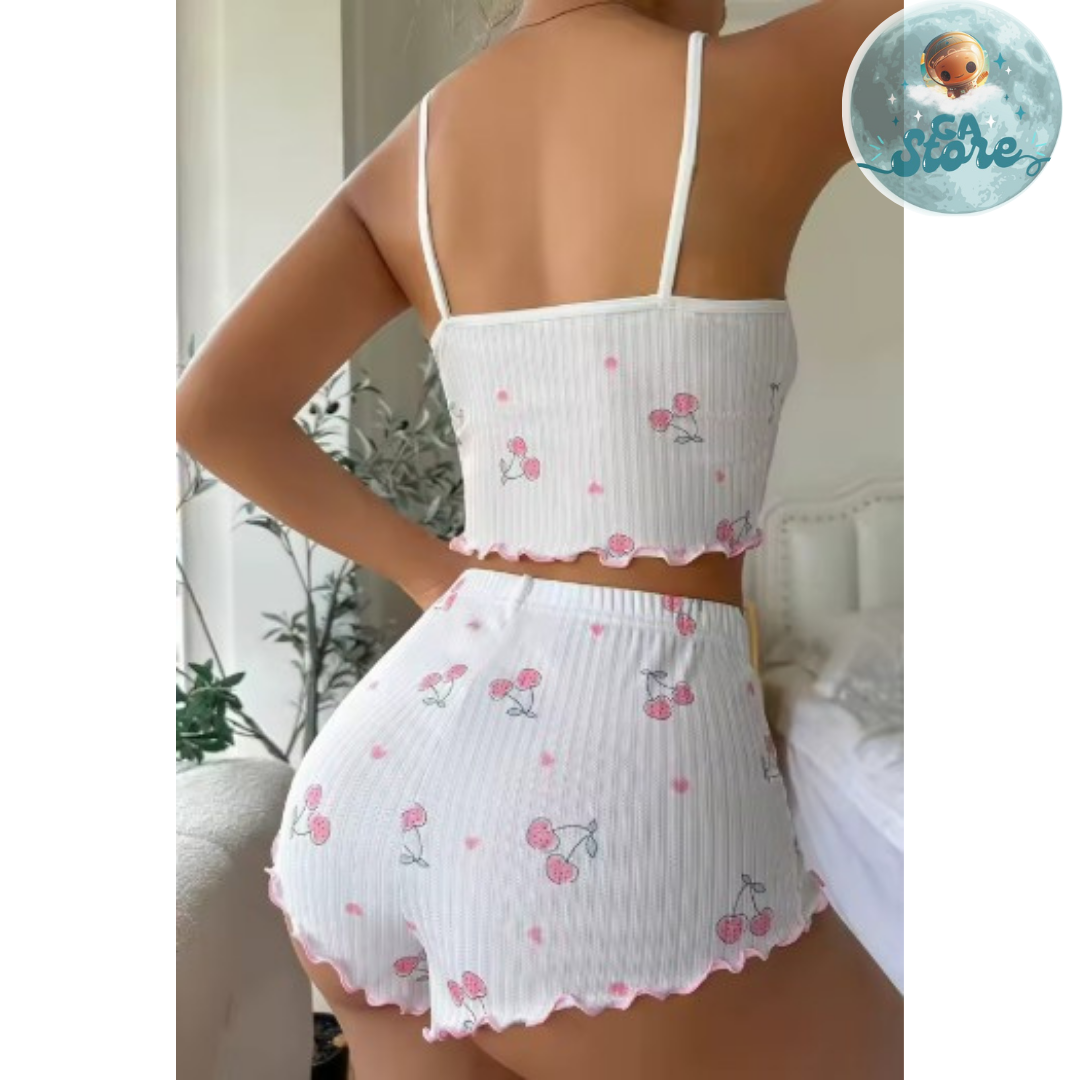 Pijamas Conjunto CherryDream Sexy Mujer