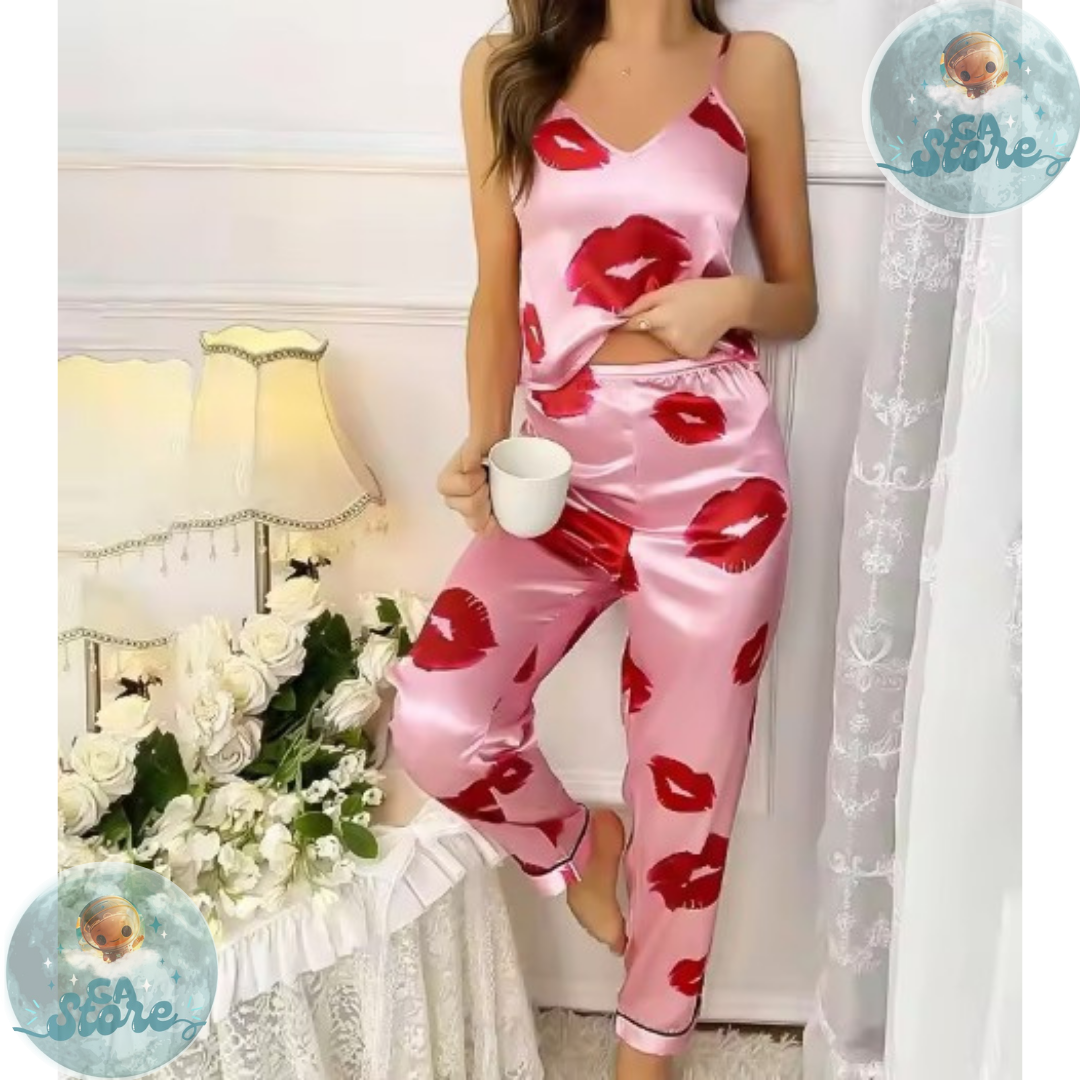 Pijama Conjunto Para Mujer