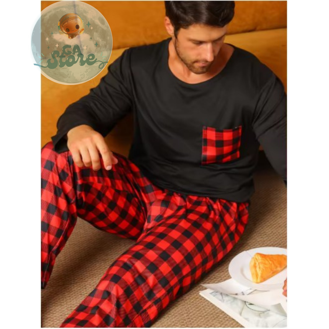 Pijamas de 2 Piezas para hombre