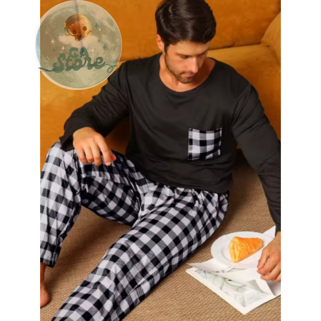Pijamas de 2 Piezas para hombre