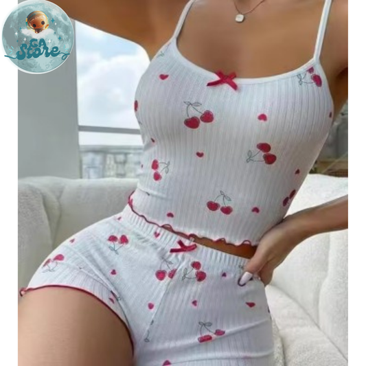 Pijamas Conjunto CherryDream Sexy Mujer